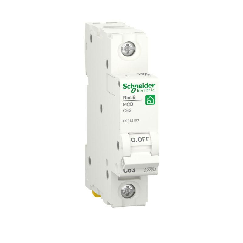 Автоматический выключатель Schneider Electric 1п C 63А Resi9 6000А  R9F12163